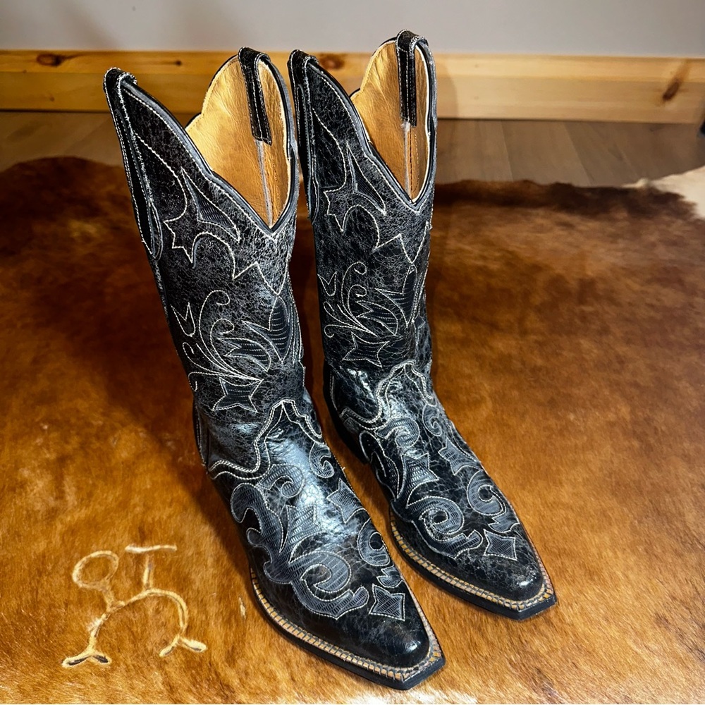 J.B. Dillon, genuine leather